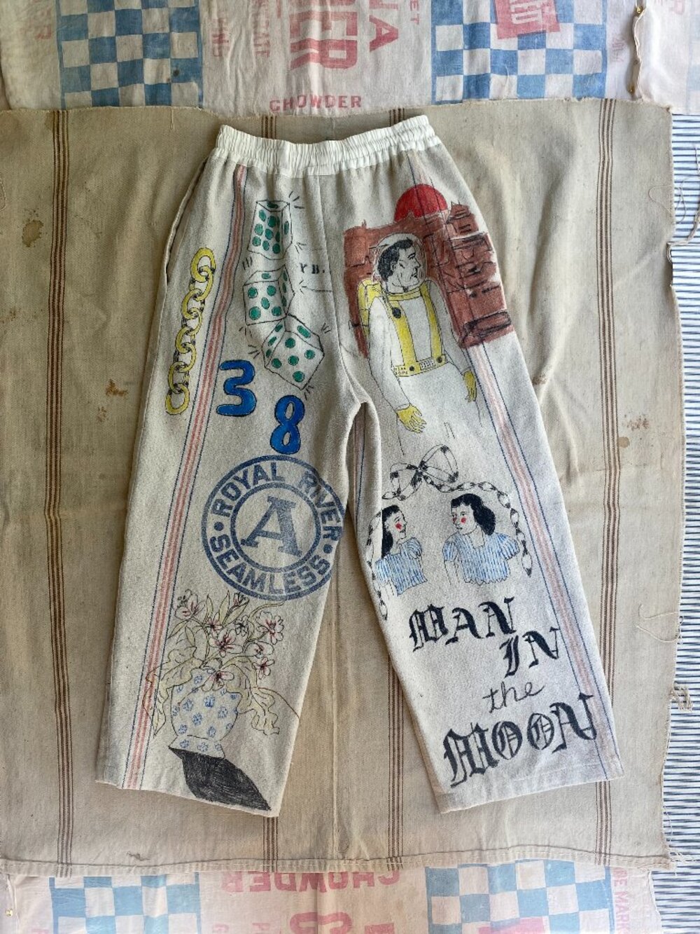 69 Tearz Feedsack Pants - Picture 2 of 2